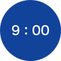 9：00