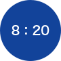 8：20