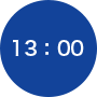 13：00